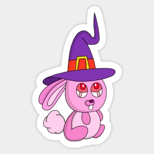 Witch Bunny Sticker